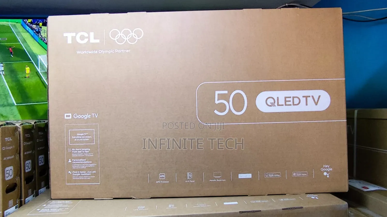 TCL T6d 50 Inch Qled Smart Tv(2026)