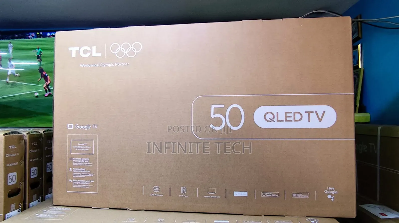 TCL T6d 50 Inch Qled Smart Tv(2026)