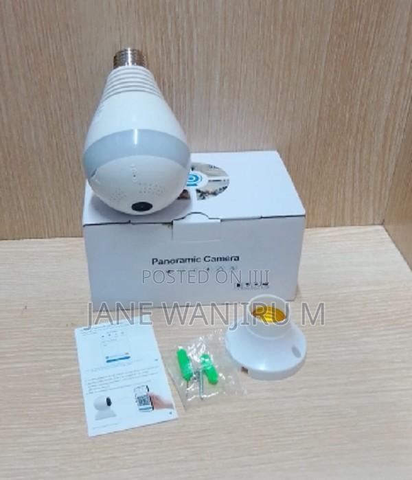 V380 Hd Bulb Spy Camera – Wireless Home Security Camera