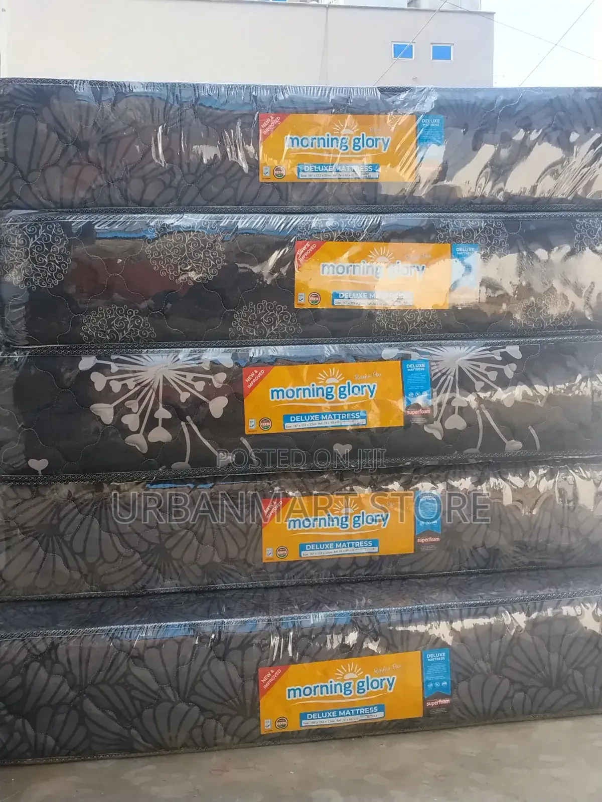 Comfortable Morning Glory 10 Inch Quilted Mattress, 5 by 6 at 9500