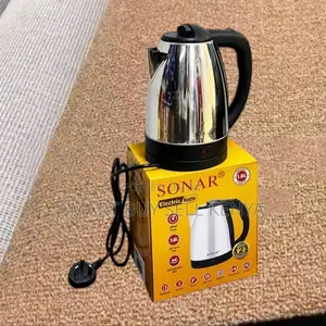 Safe 360° Rotational Base Stainless Steel Electric Kettle