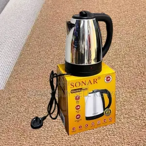 Safe 360° Rotational Base Stainless Steel Electric Kettle