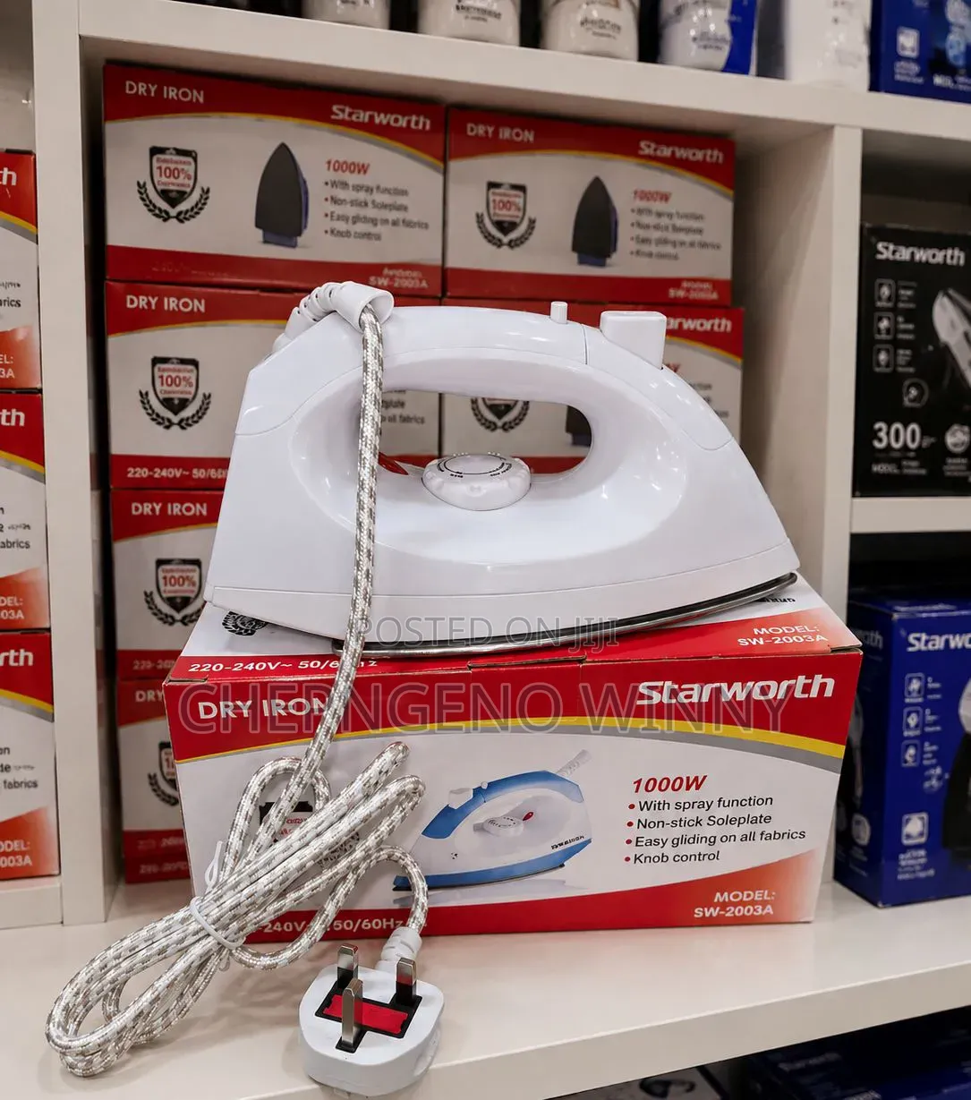 Steam Iron Starworth