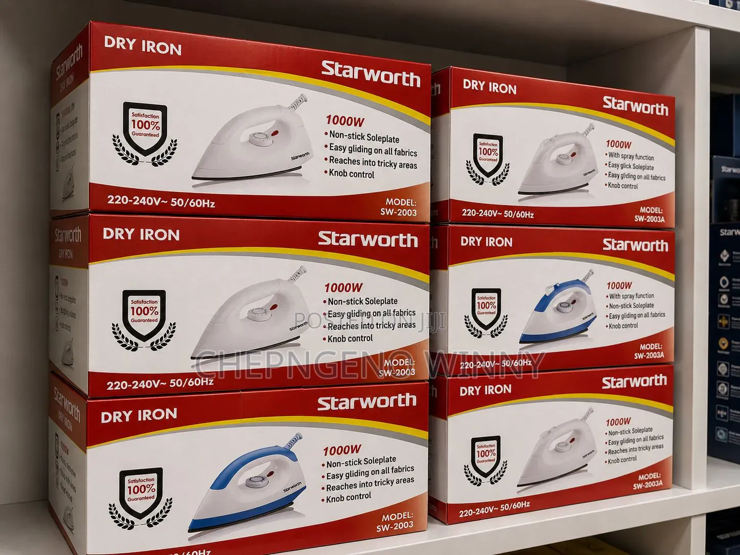 Steam Iron Starworth
