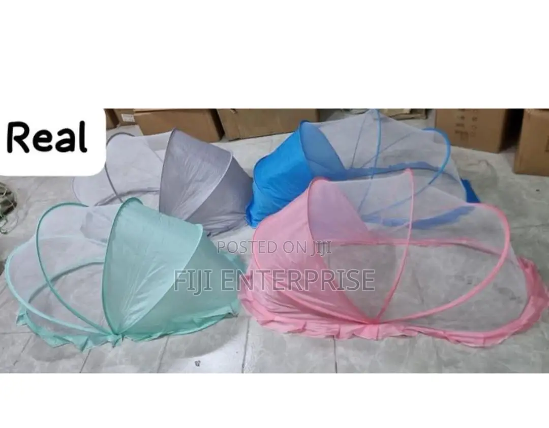 Baby Mosquito Net – 133×60×60cm | 2 Colors | Safe Breathable