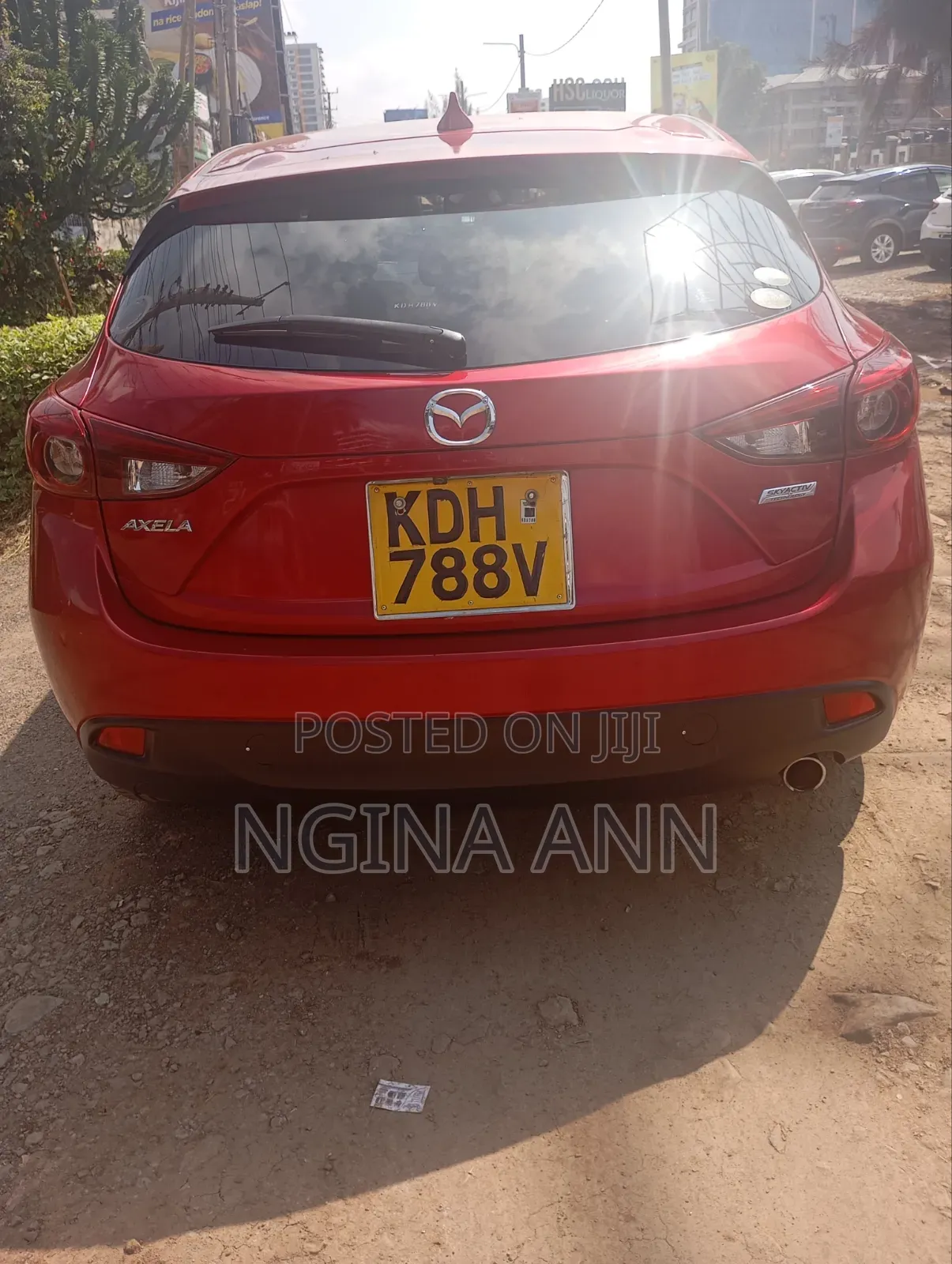 Mazda Axela 2015 Red
