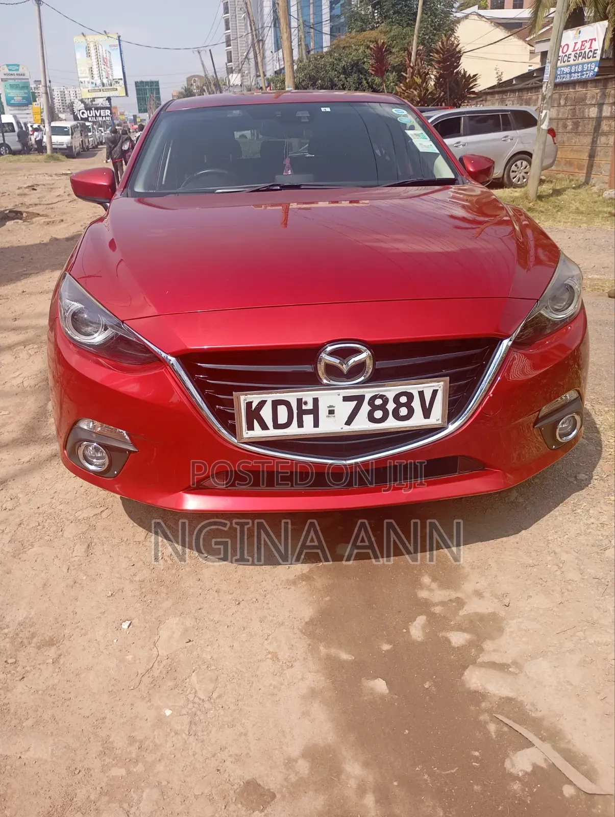 Mazda Axela 2015 Red