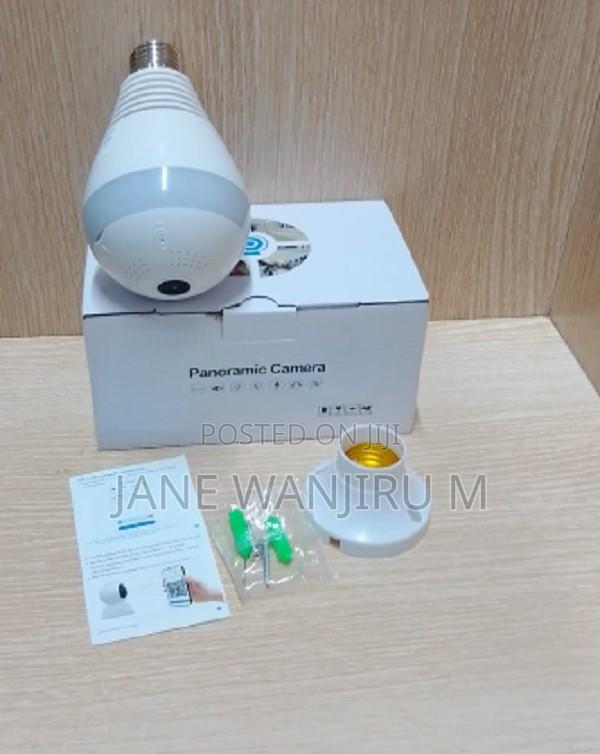 V380 Indoor Hidden Bulb Camera – Remote Phone Monitoring