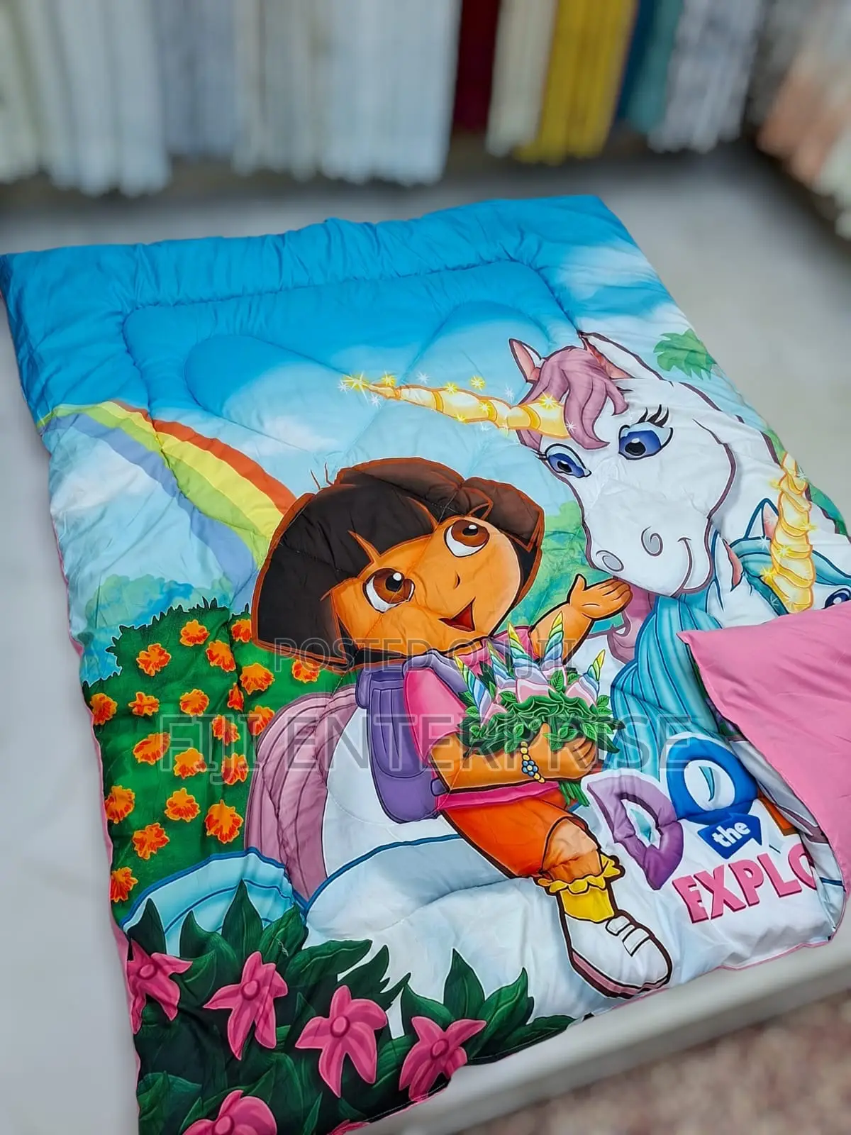 Kids Cartoon Duvet Set – 4×6 | Bedsheet Pillowcase