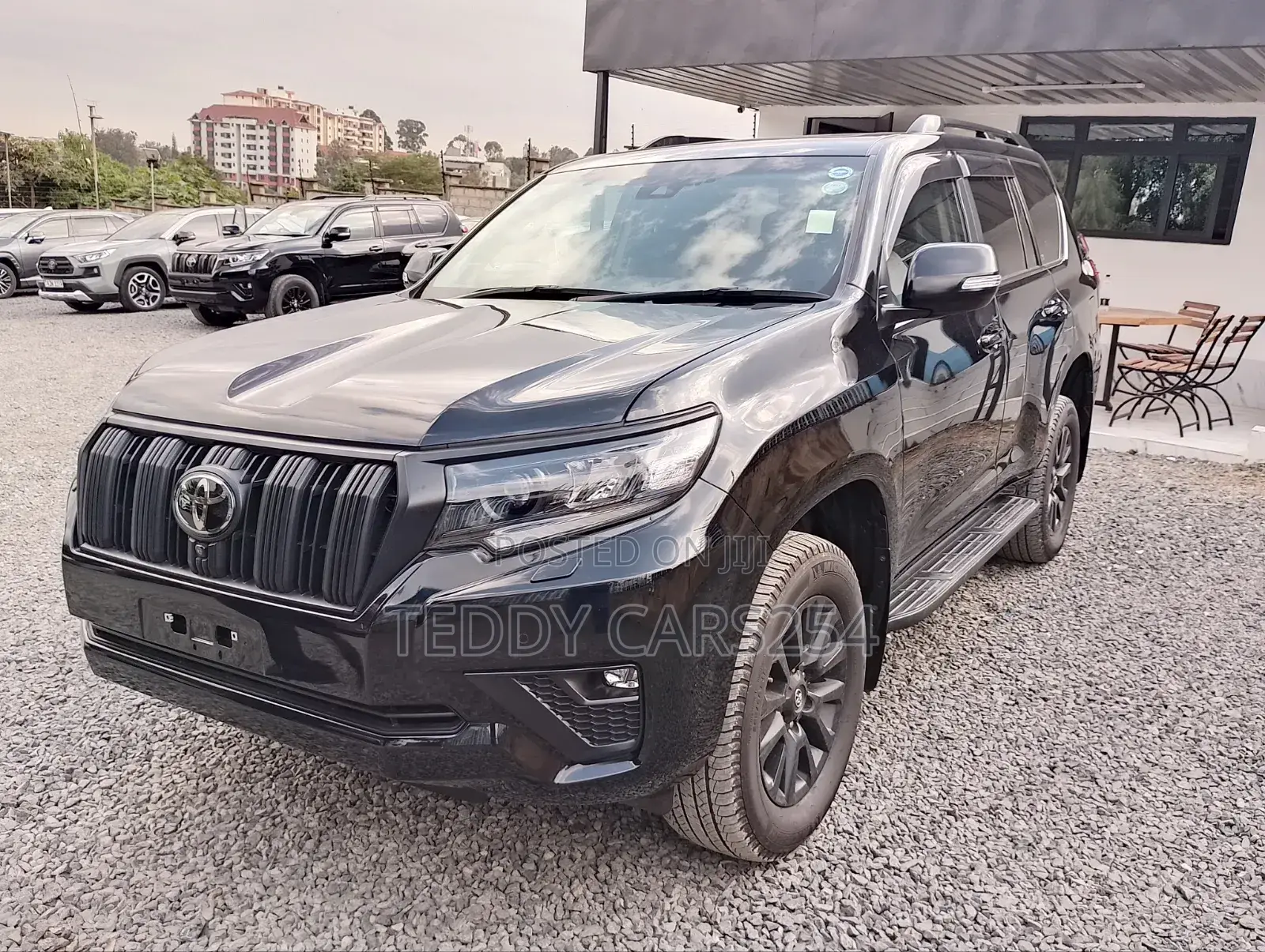 Toyota Land Cruiser Prado 2022 Matt Black