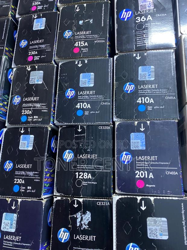 Genuine Hp 128a Black Toner Cartridge