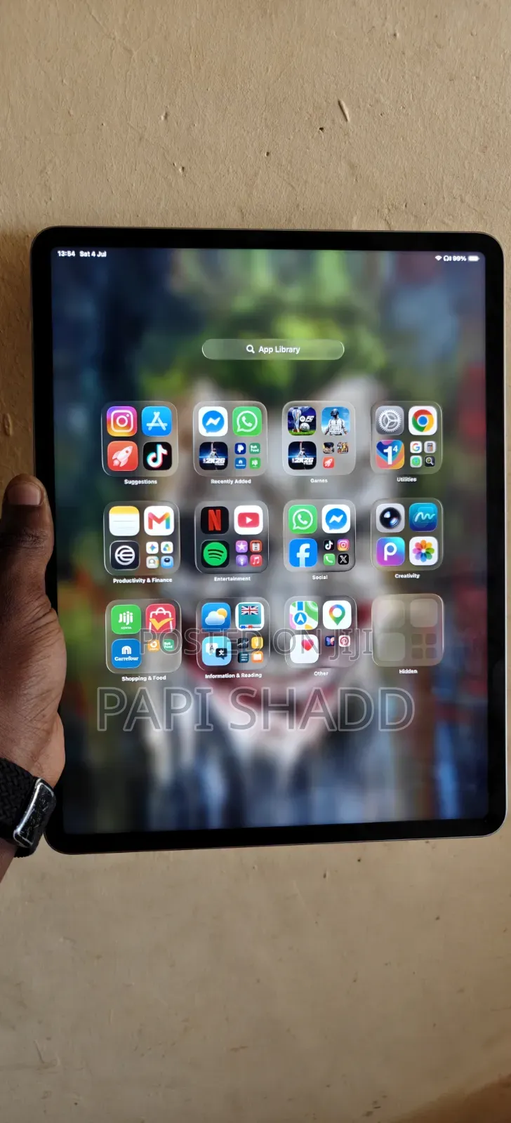 Apple iPad Pro 12.9 (2022) 256 GB Silver