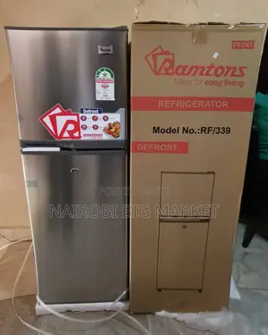 Ramtons 138 Litres Double Door Refrigerator