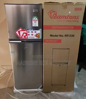 Ramtons 138 Litres Double Door Refrigerator