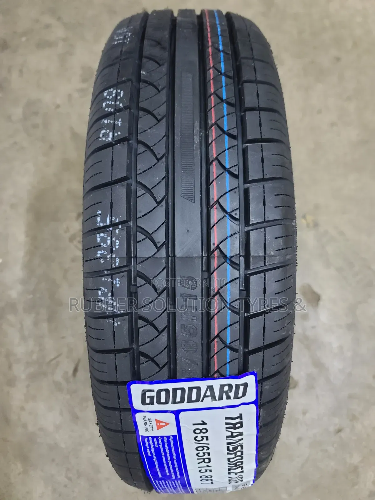 185 /65 R15 Goddard Tyres 88t Transforce 100