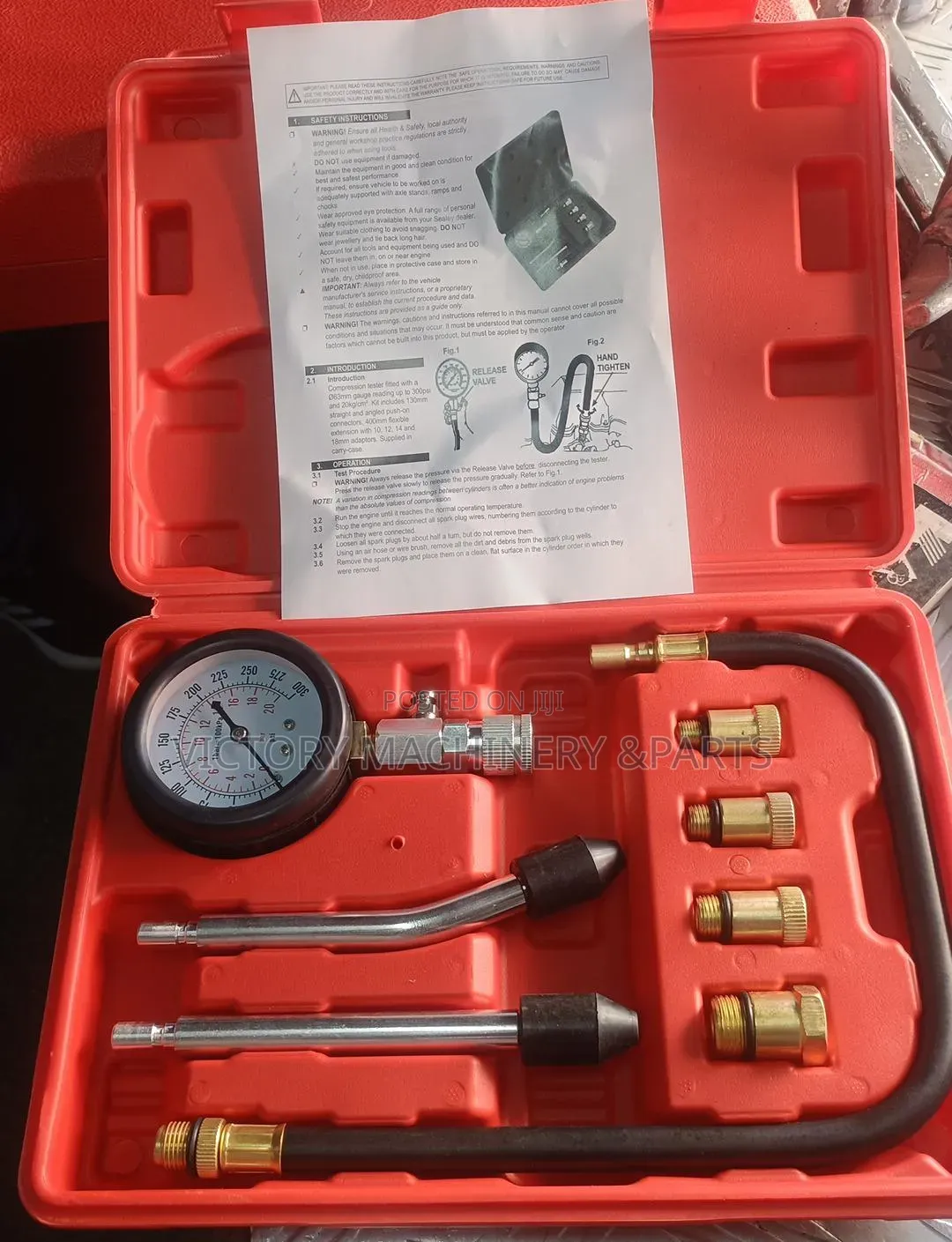 Vehicle Petrol Engine Compression Tester