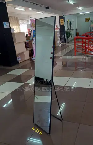 Executive Black Dressing Mirror