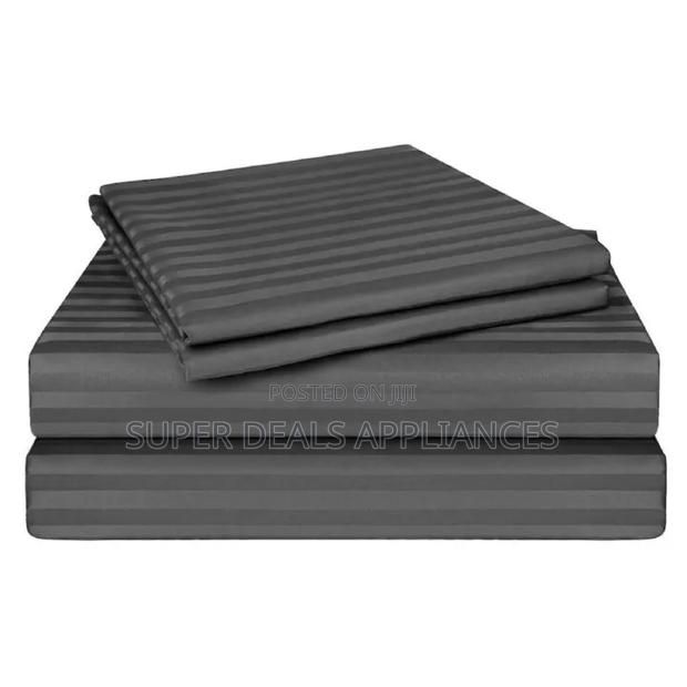 Pure Cotton Stripped Bedsheet