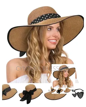 Fashion Summer Hat_brown_wide Brim_ Sun Hat