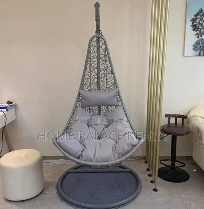 Outdoor Swing: Bird Nest Balcony Hanging Rattan Chair