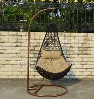 Outdoor Swing: Bird Nest Balcony Hanging Rattan Chair