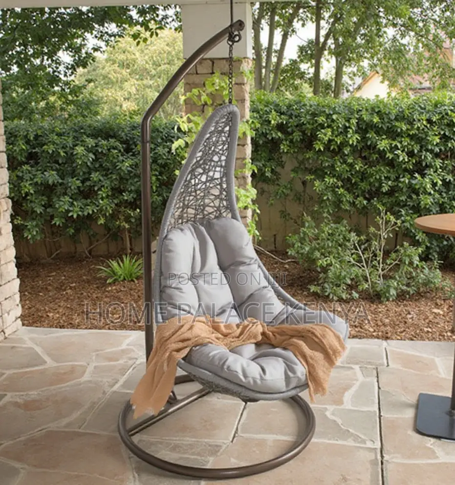 Outdoor Swing: Bird Nest Balcony Hanging Rattan Chair