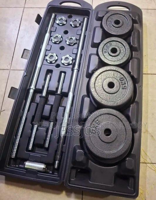 50kg Barbell Dumbbell Set 50kg - thumbnail 2