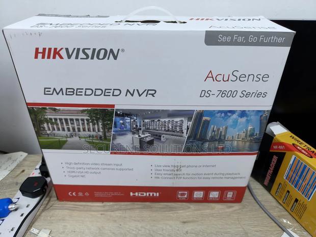Hikvision 32-Channel Poe Acusense Facial Recognition NVR Ds-7632nxi