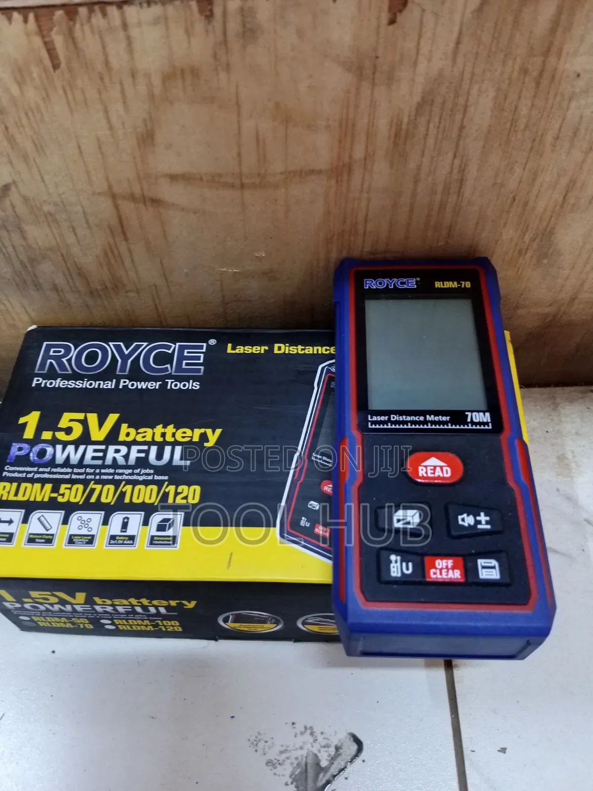 ROYCE Digital Laser Distance Meter 70M