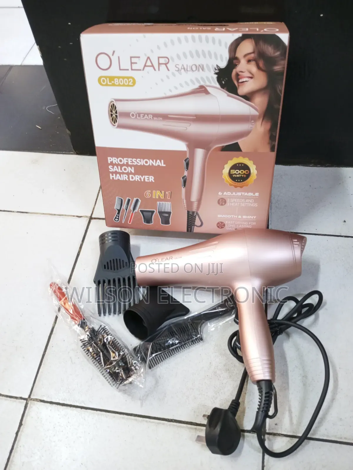 O' Lear Salon Professional Hair Dryer. 5000w