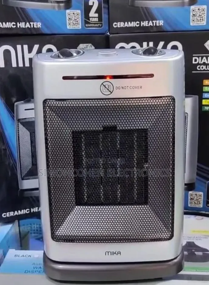 Mika Ceramic Heater, 750w-1500w