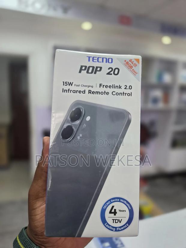 New Tecno Pop 20 64 GB Purple - thumbnail 2
