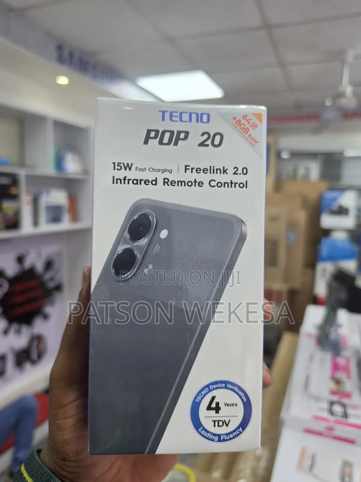 New Tecno Pop 20 64 GB Purple