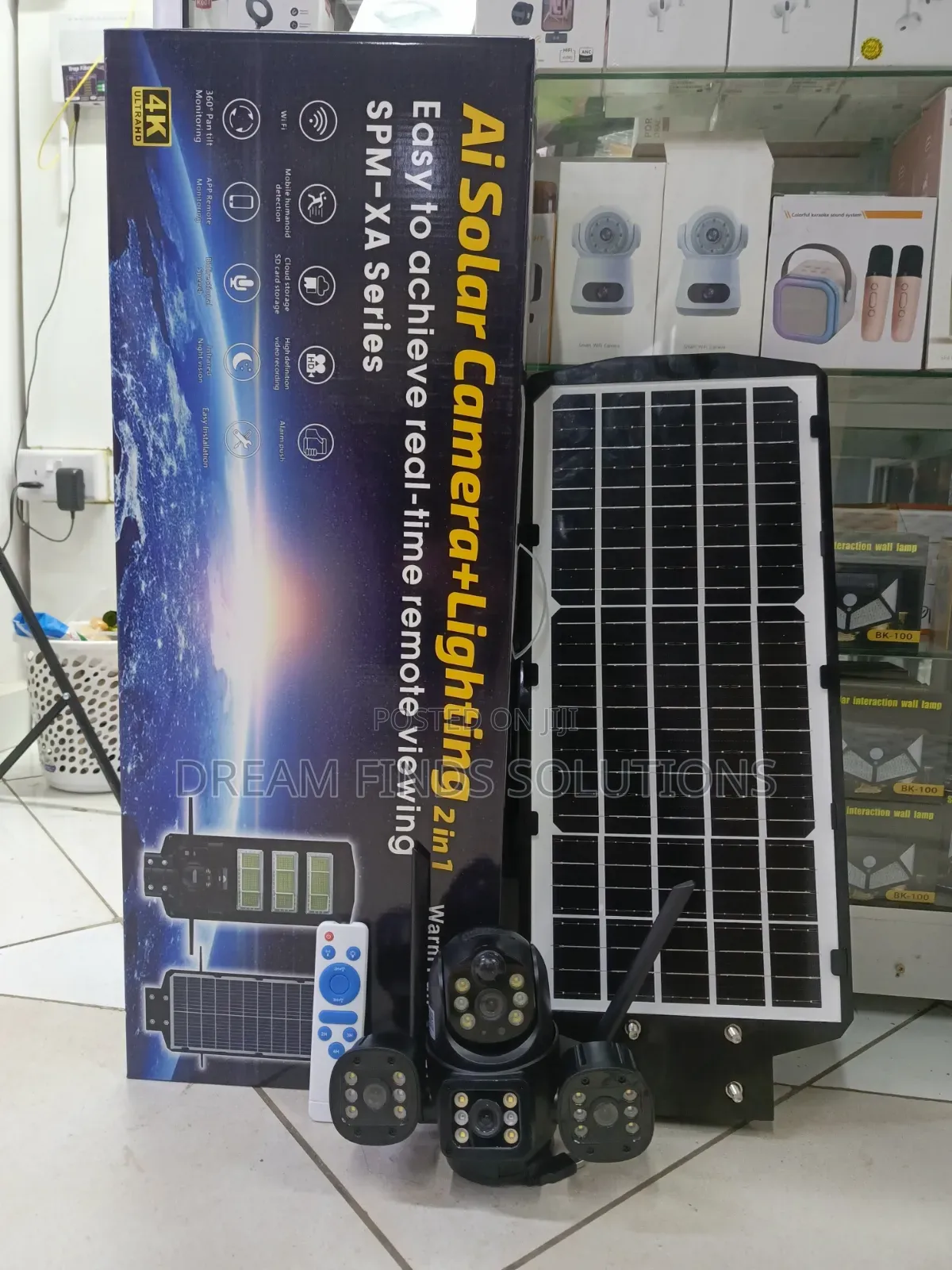 Ai Solar Camera+Lighting 2 in 1 (Spm-Xa Series) 