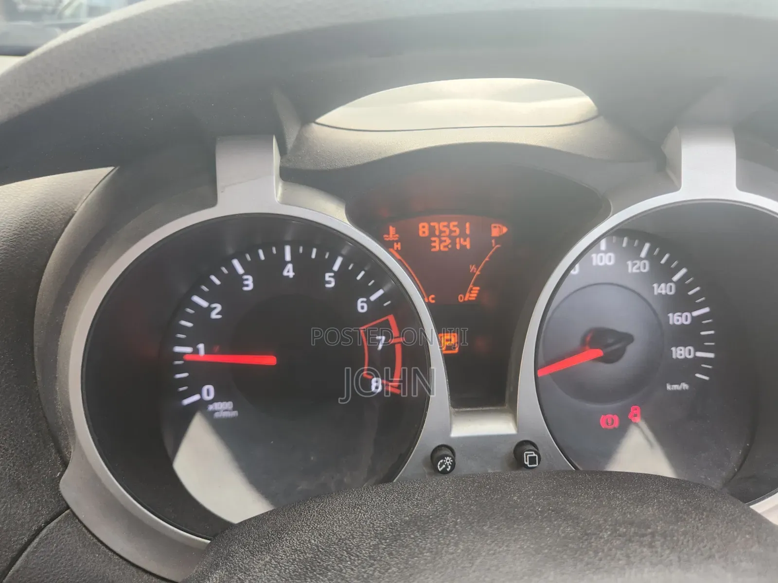 Nissan Juke S 2012 Red