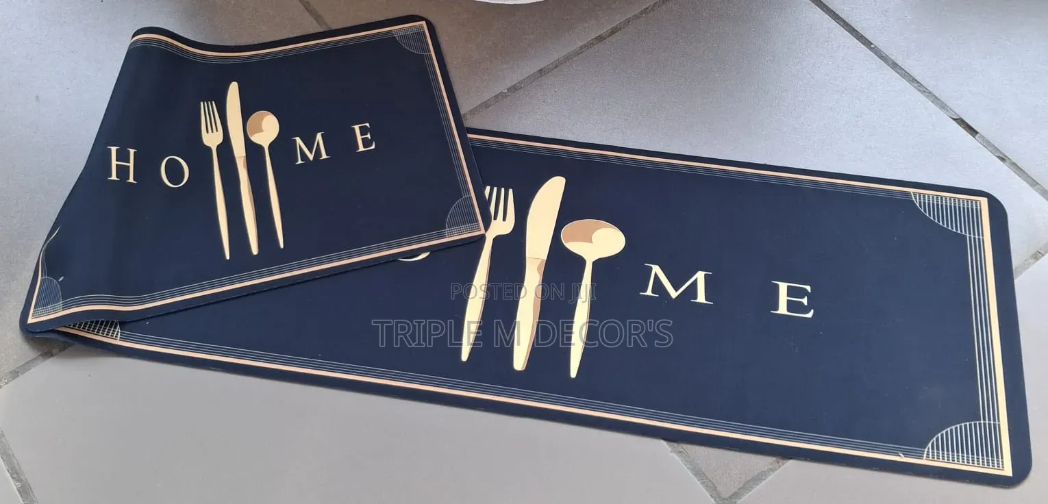 Modern 2 Piece Kitchen Mats