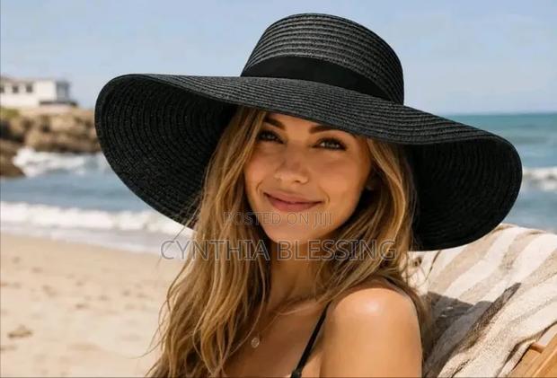 Fashion Black Summer Hat