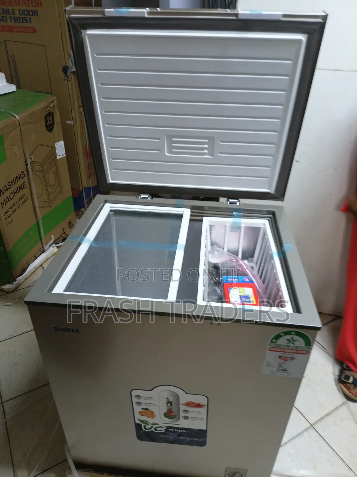 169l Ecomax Chest Freezer – Fast Cooling Low Power