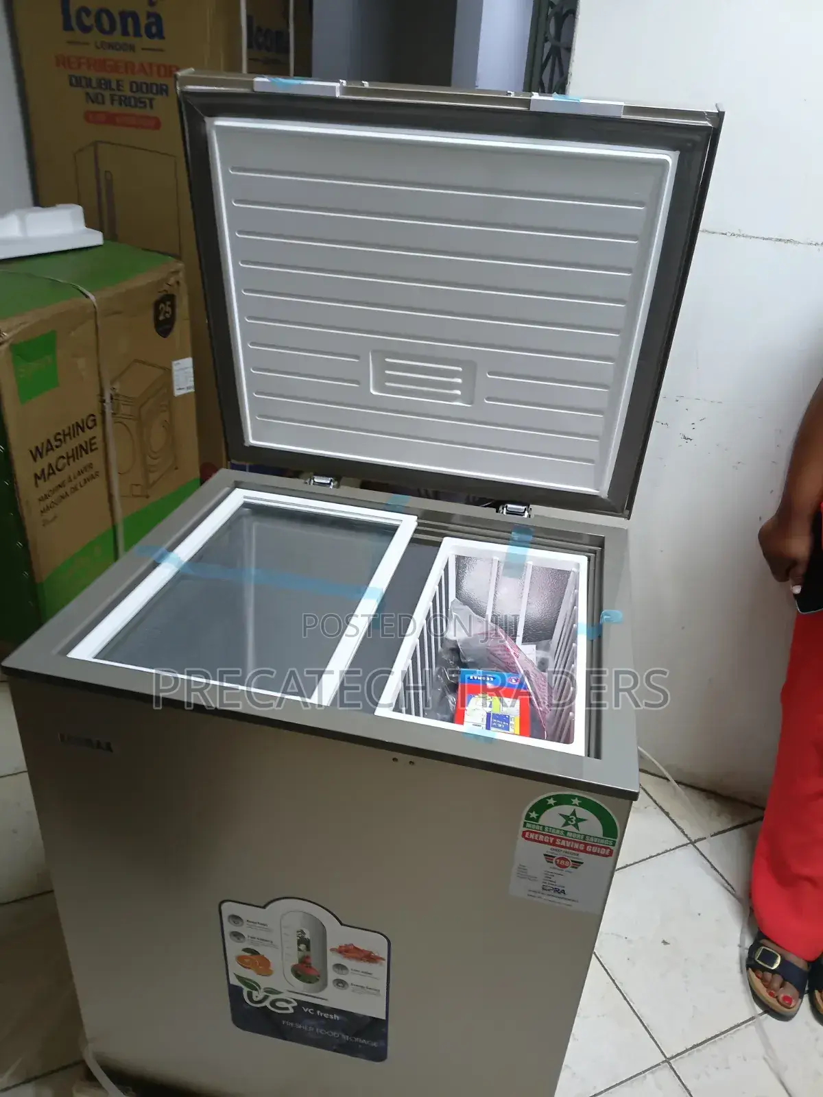 169l Ecomax Chest Freezer – Fast Cooling Low Power