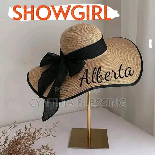 Wide Brim Sun Hats Beige Brown