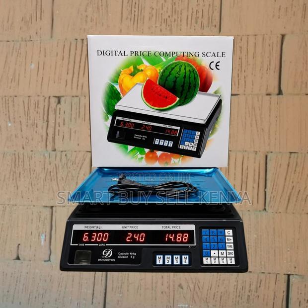 Grocery Scale Acs 40 Upto 40kgs Electronic Digital Weighing Scale