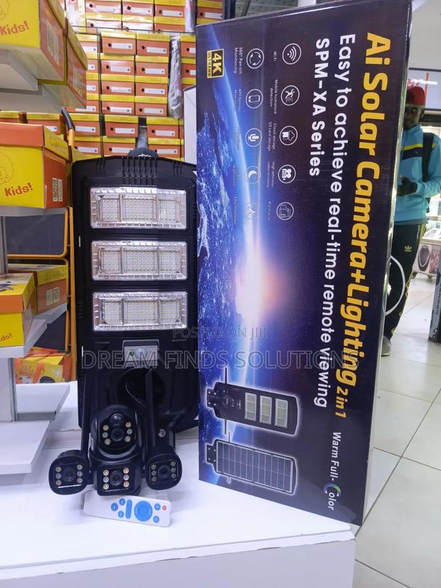 2026 Ai Solar Street Light Camera