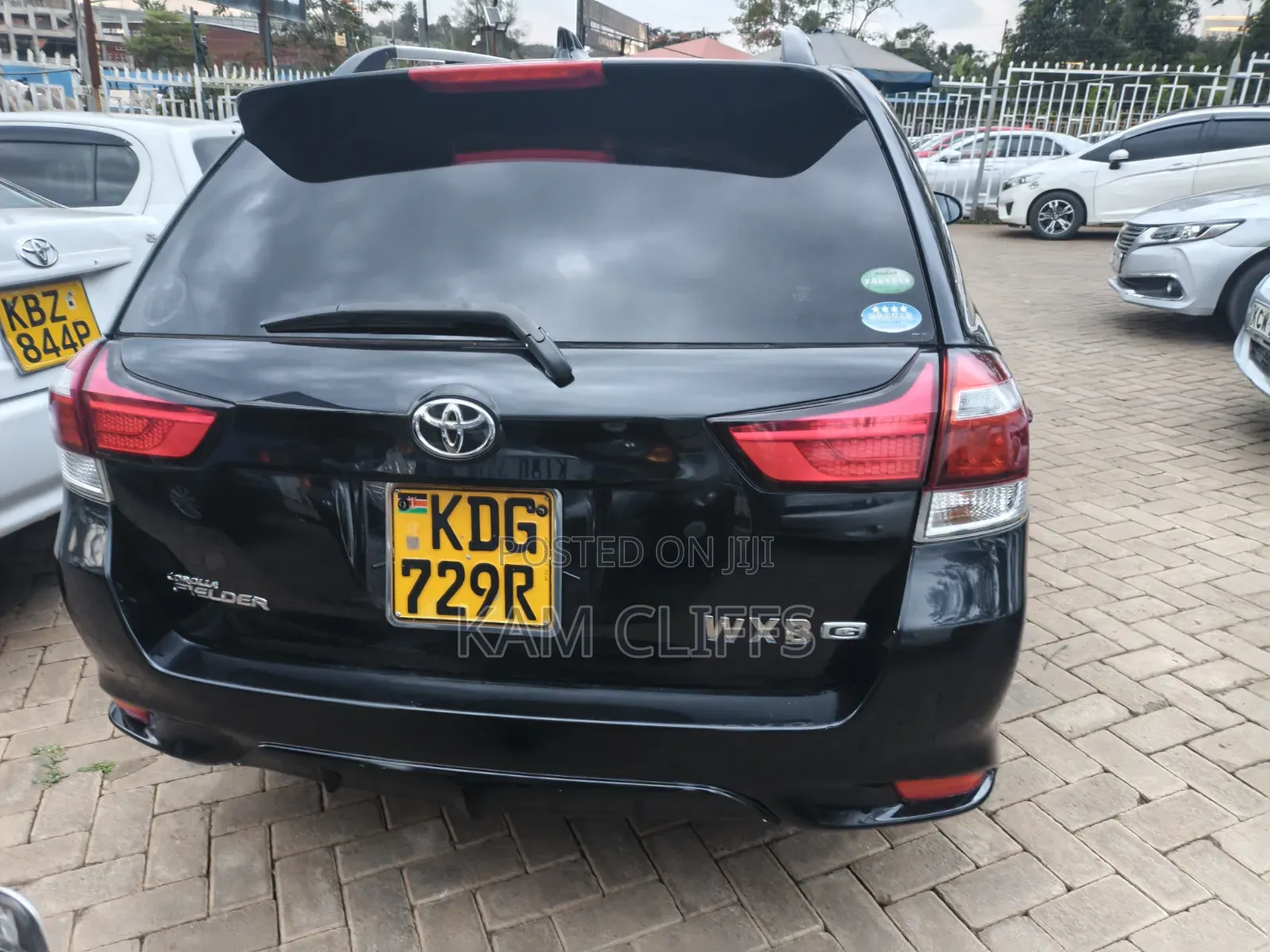 Toyota Corolla Fielder 2015 Black