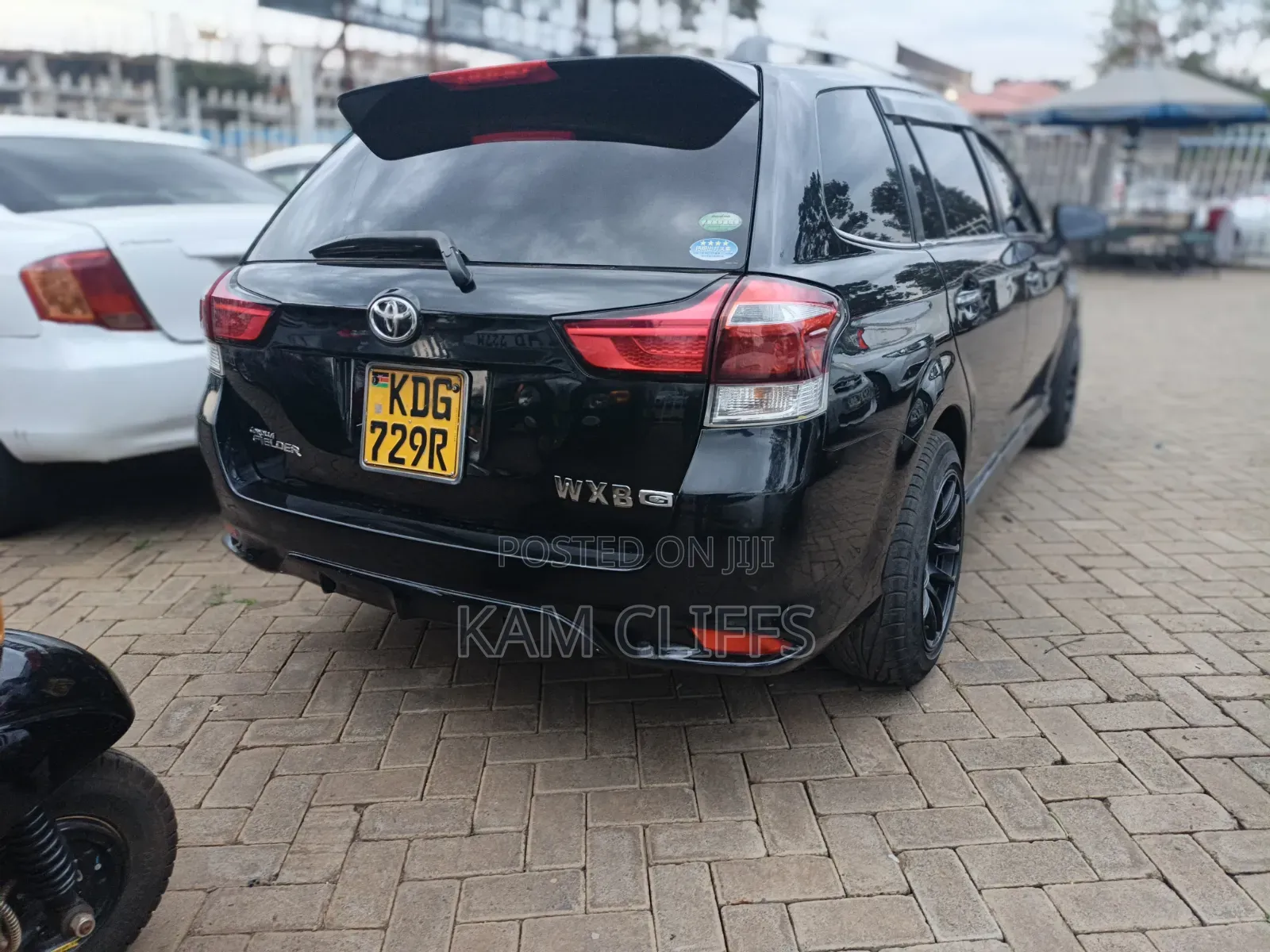 Toyota Corolla Fielder 2015 Black