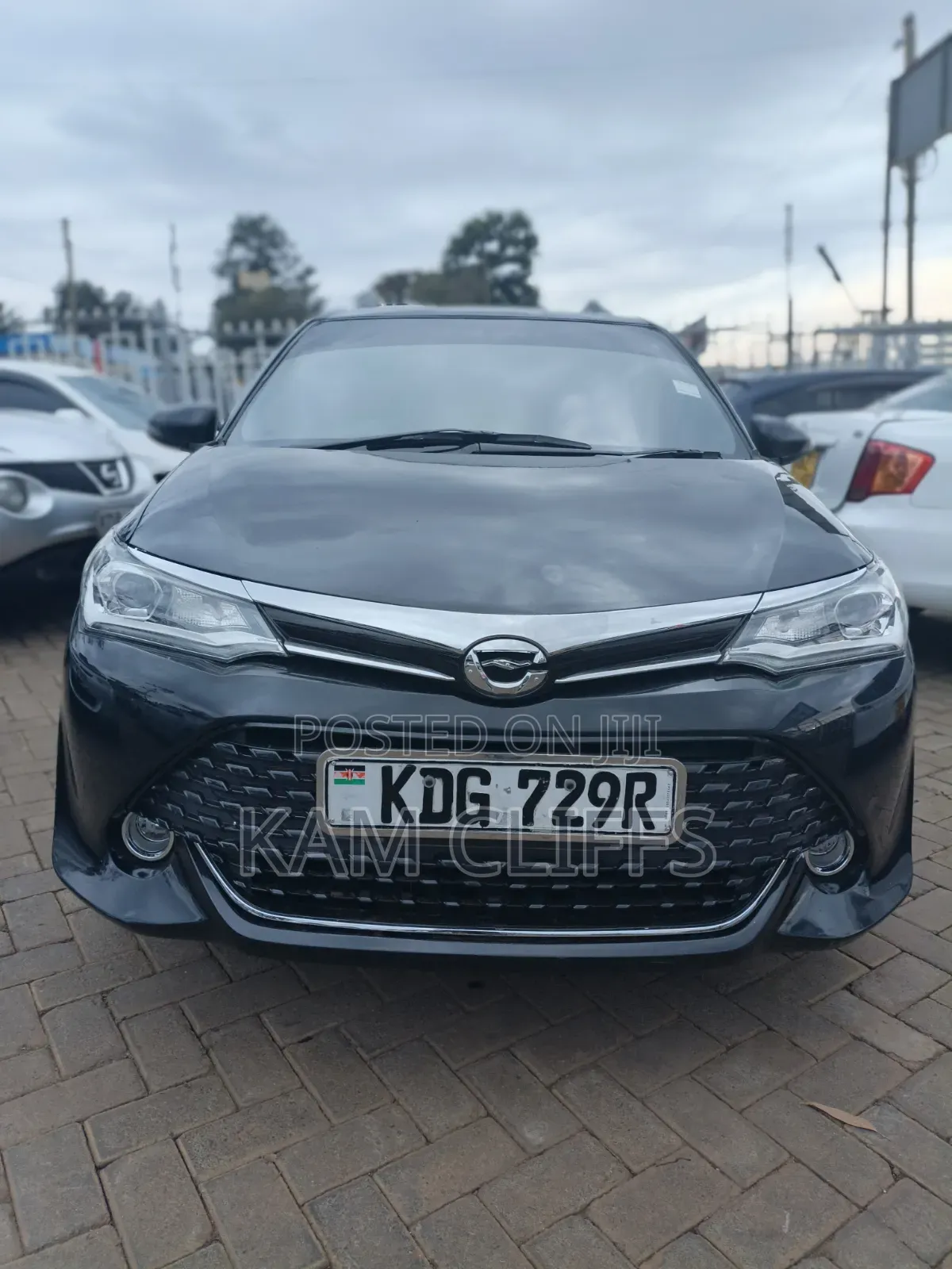 Toyota Corolla Fielder 2015 Black