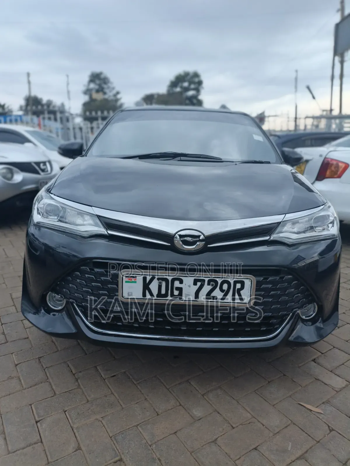 Toyota Corolla Fielder 2015 Black