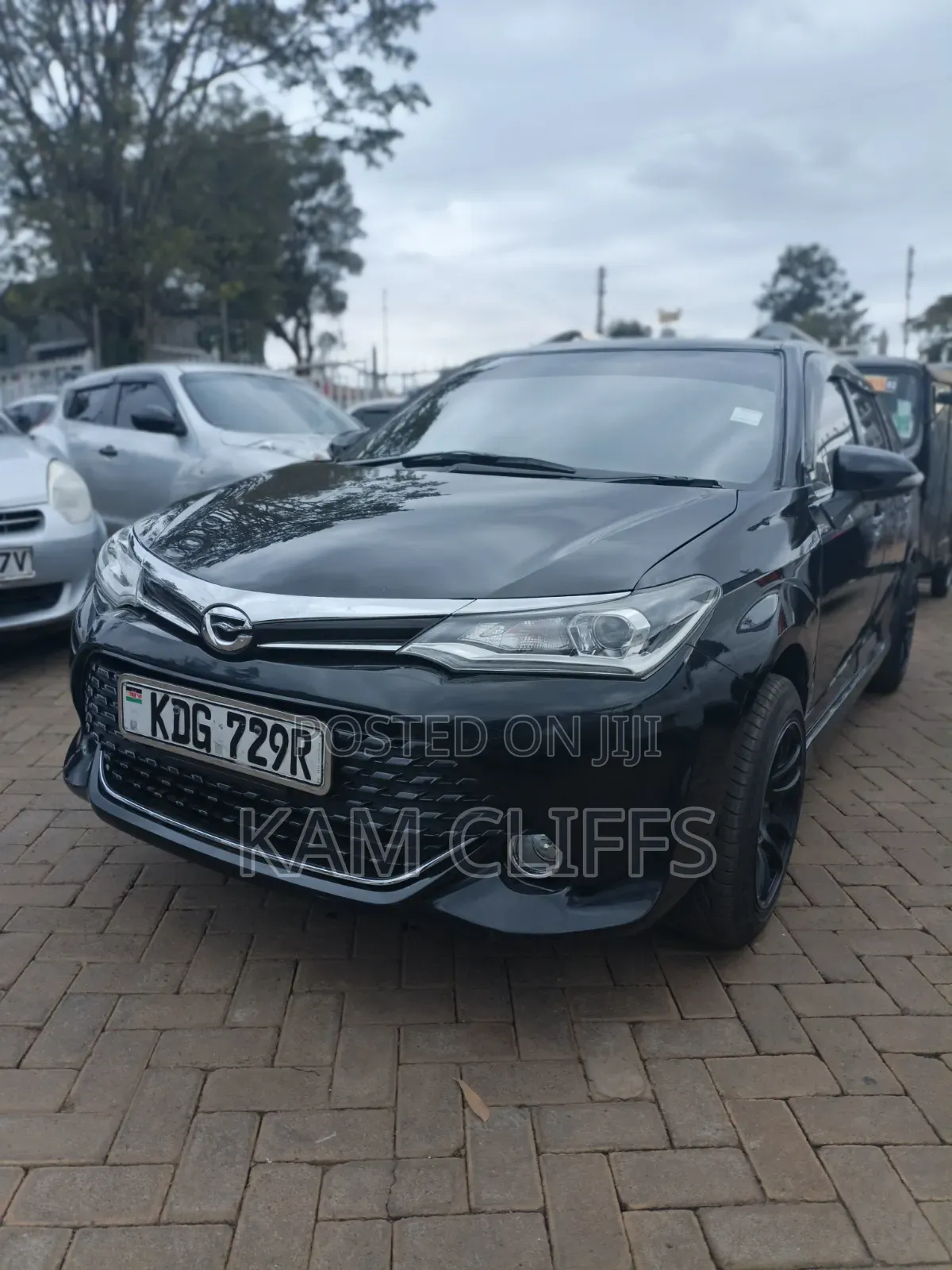 Toyota Corolla Fielder 2015 Black