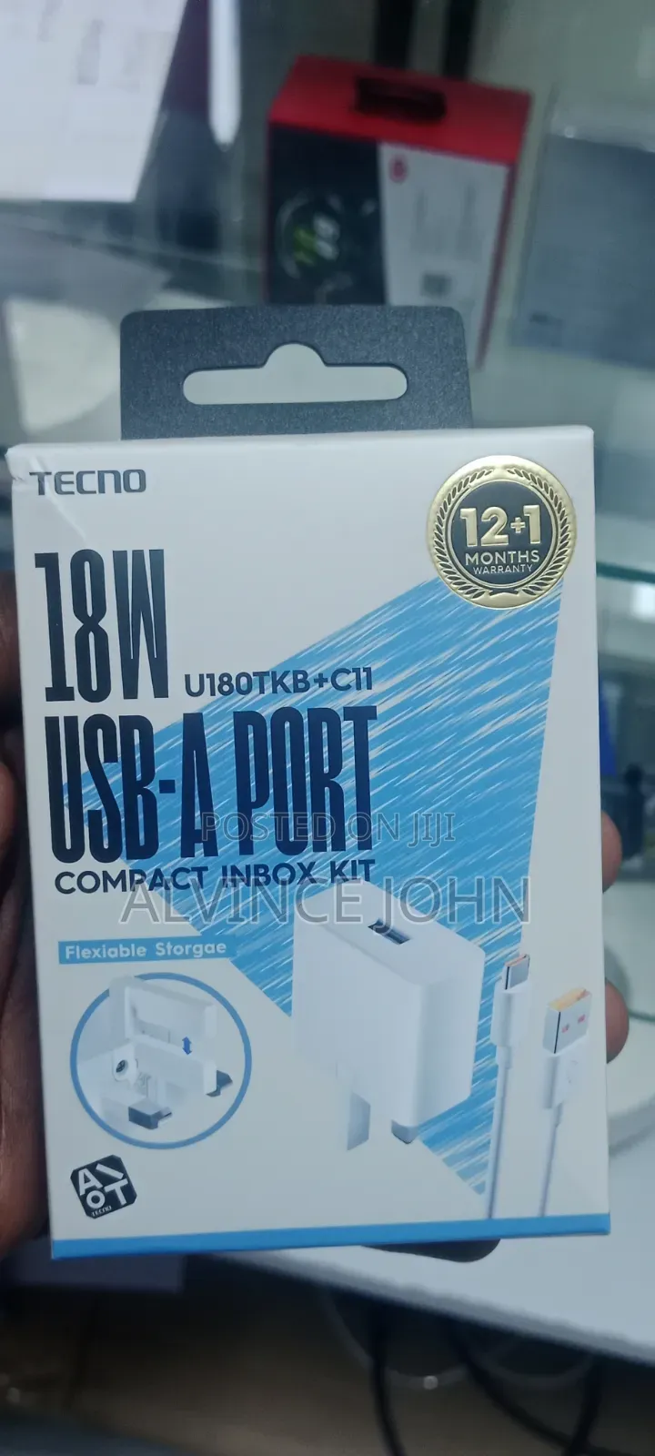 Tecno 18w Fast Charger