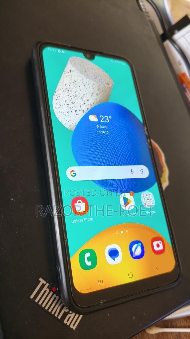 Samsung Galaxy M32 128 GB Blue - thumbnail 2