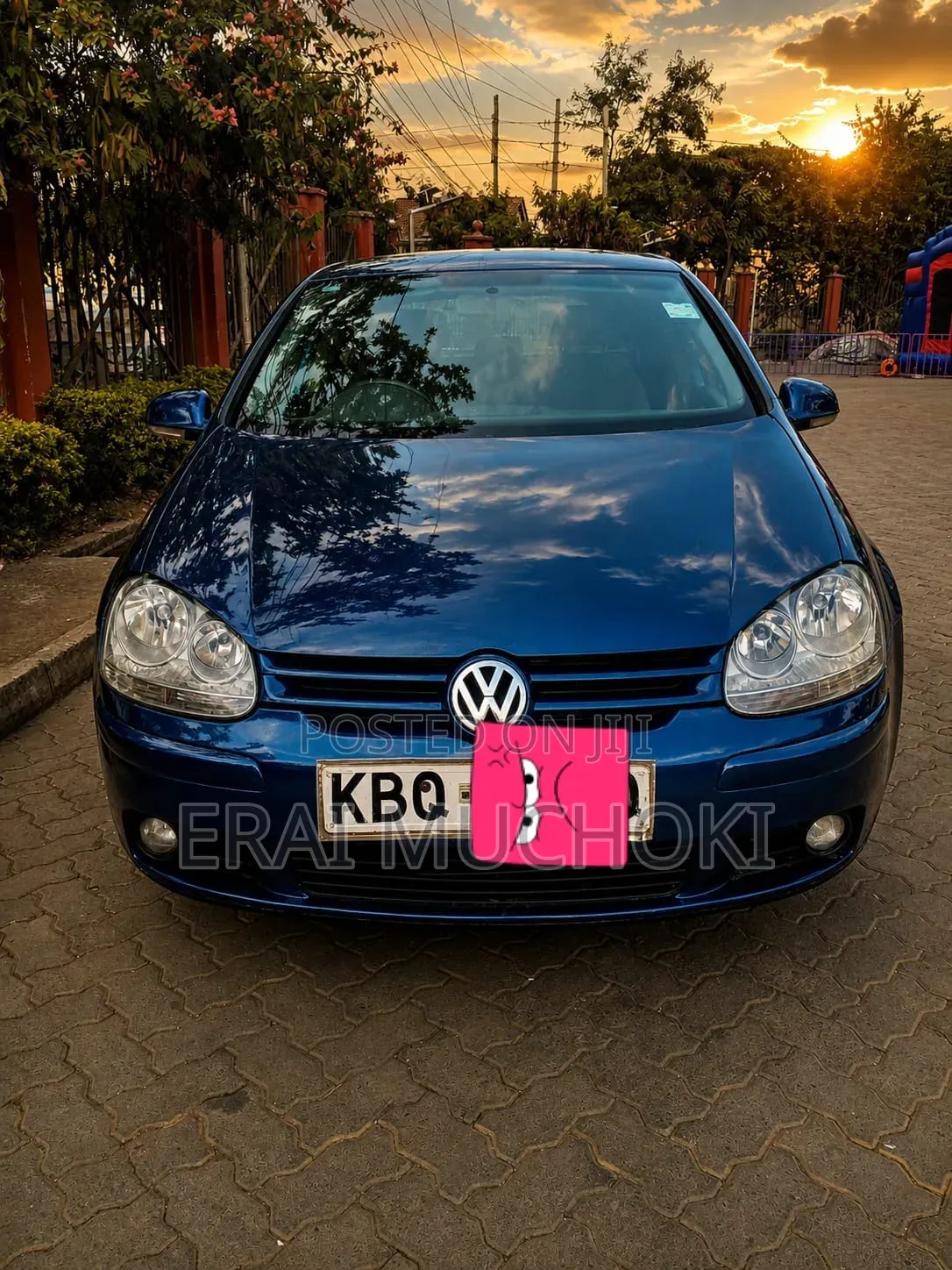 Volkswagen Golf 2005 Blue